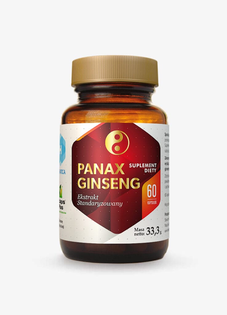 Panax Ginseng Suplement Diety
